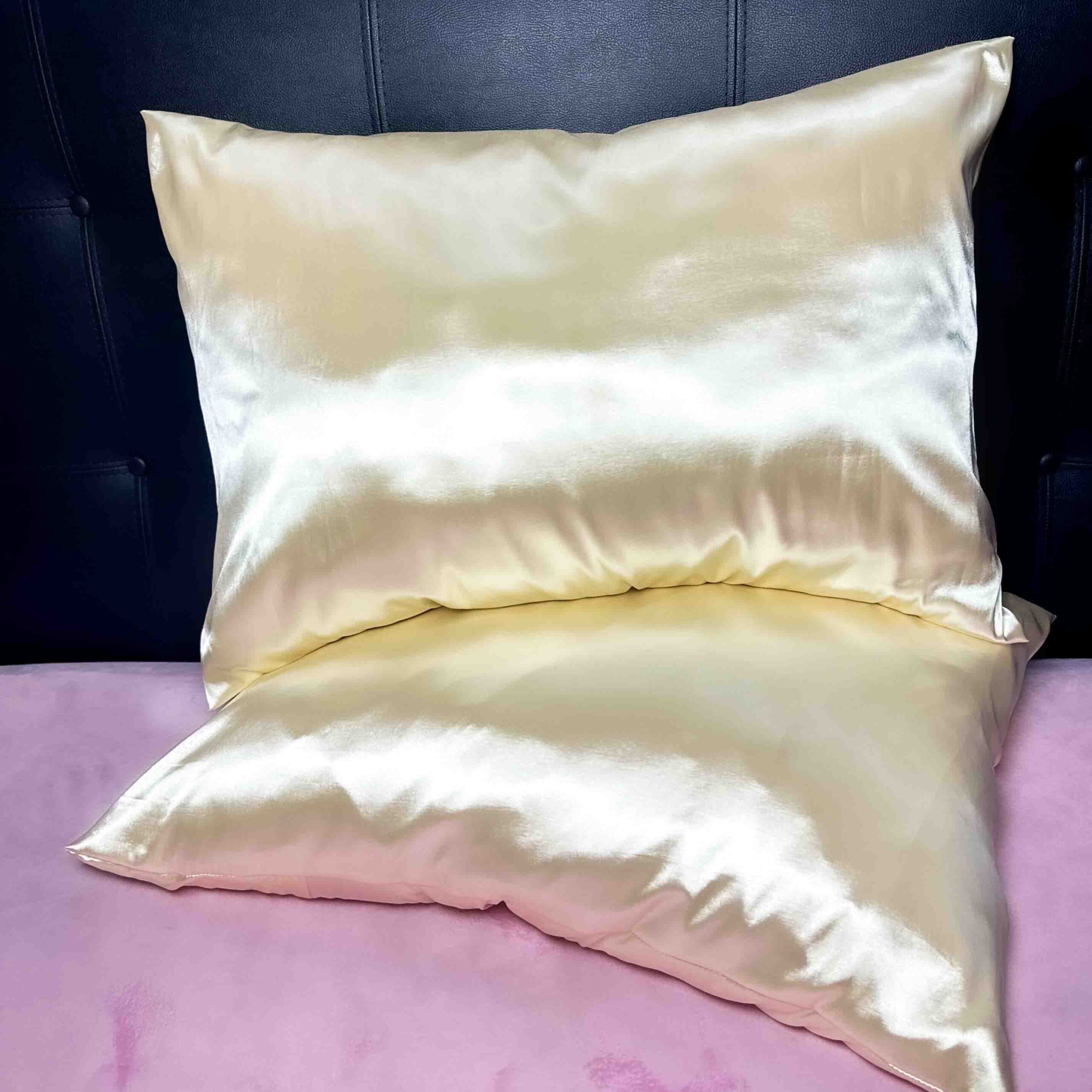 Funda de almohada en satín